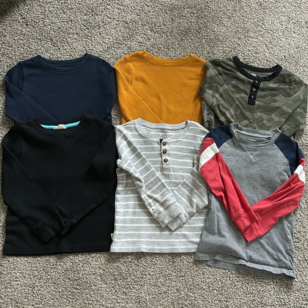 Boys Long Sleeve Tops 4/4T